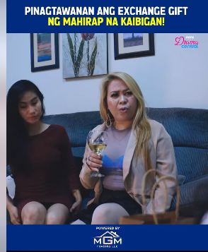 H2309001 Pinagtawanan ang Exchange Gift ng Mahirap na Kaibigan! #shortfilm part2