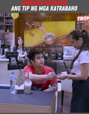H2409010 Manager Ninakaw ang Tip ng mga Katrabaho