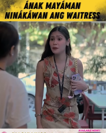 H2409004 ANAK MAYAYAMAN NINAKAWAN ANG WAITRESS TBON QC