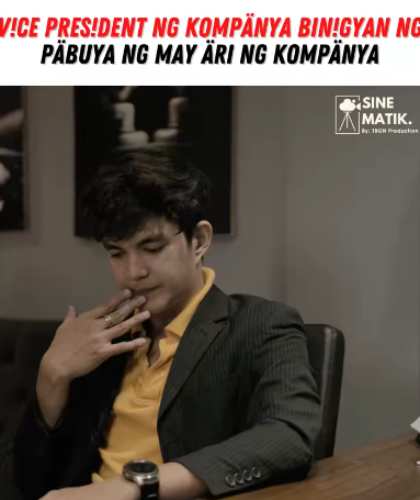 H2909002 Vice president ng kompanya binigyan ng pabuya #tbonproduction #tbonph