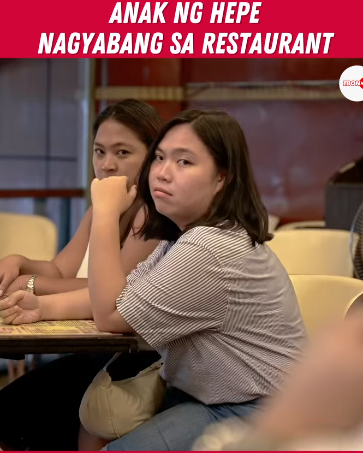 H3009005 Anak ng Hepe nagyabang sa restaurant #filipinorelatable #tbon #shorts