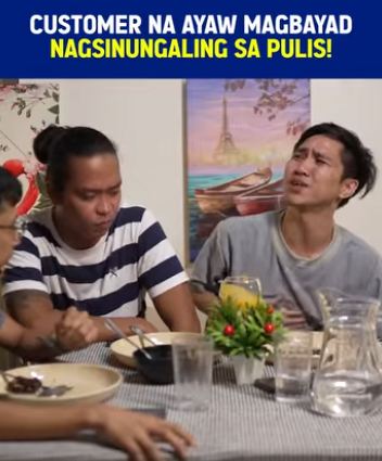 H1109001 Customer na Ayaw Magbayad, Nagsinungaling sa Pulis! part2