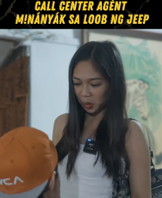 H1609001 Call center agent minanyak sa loob ng jeep #tbonproduction #tbonexten