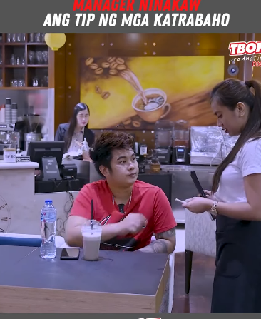H2109001 Manager Ninakaw ang Tip ng mga Katrabaho