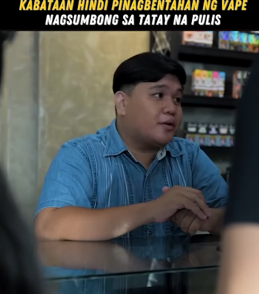 H2309003 Kabataan Hindi Pinagbentahan ng Vape Nagsumbong sa Tatay na Pulis part2